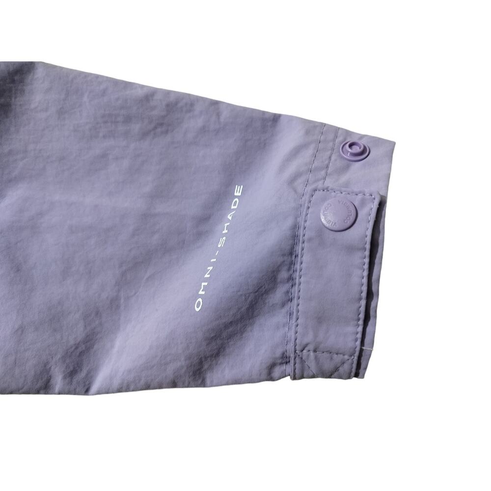 New Columbia Women's Deschutes Valley Green Purple Active Packable Jacket Size M - Picture 10 of 16